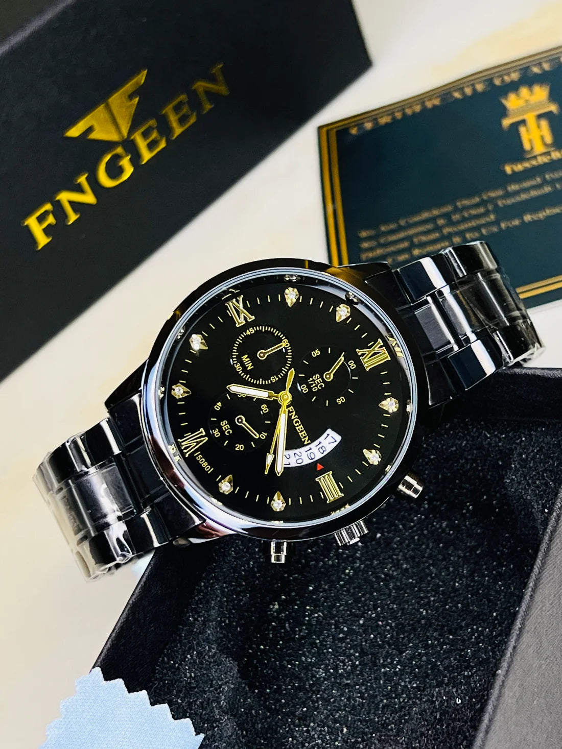 All Black Fngeen Watch