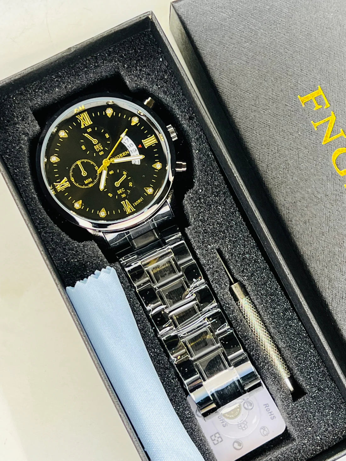All Black Fngeen Watch