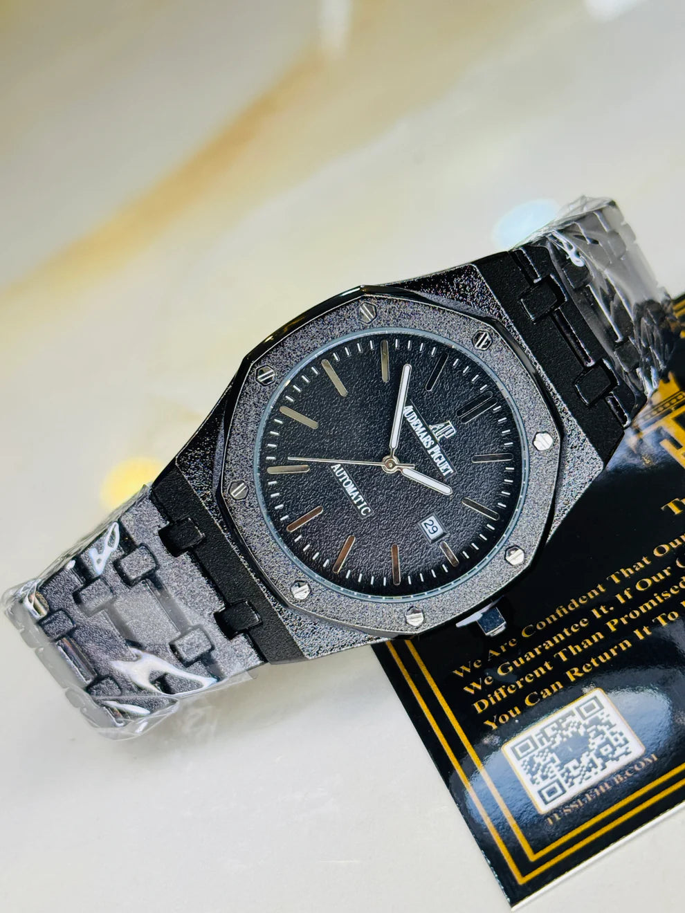 Frosted Black AP Watch