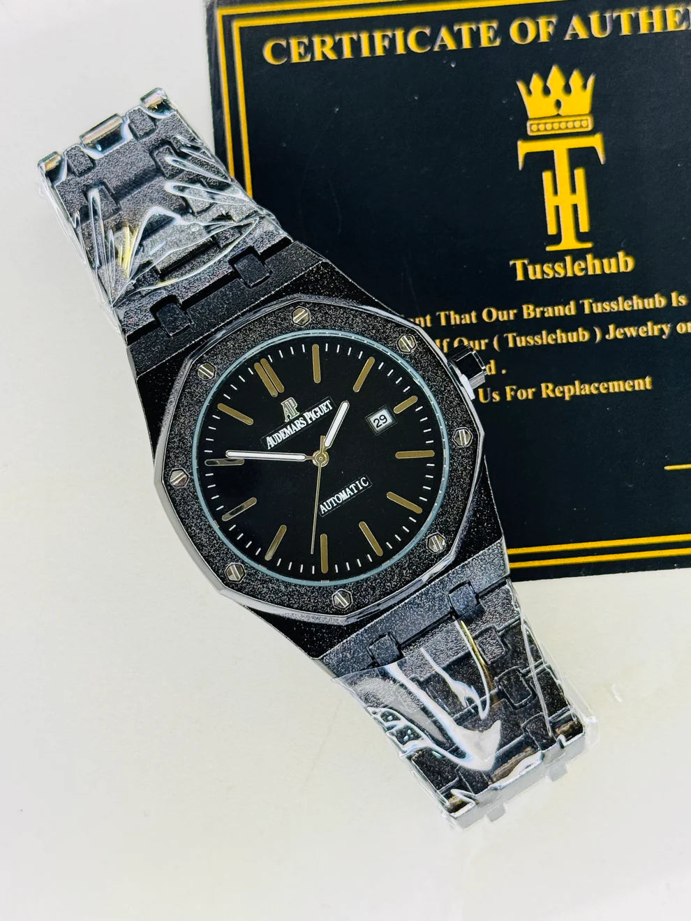 Frosted Black AP Watch