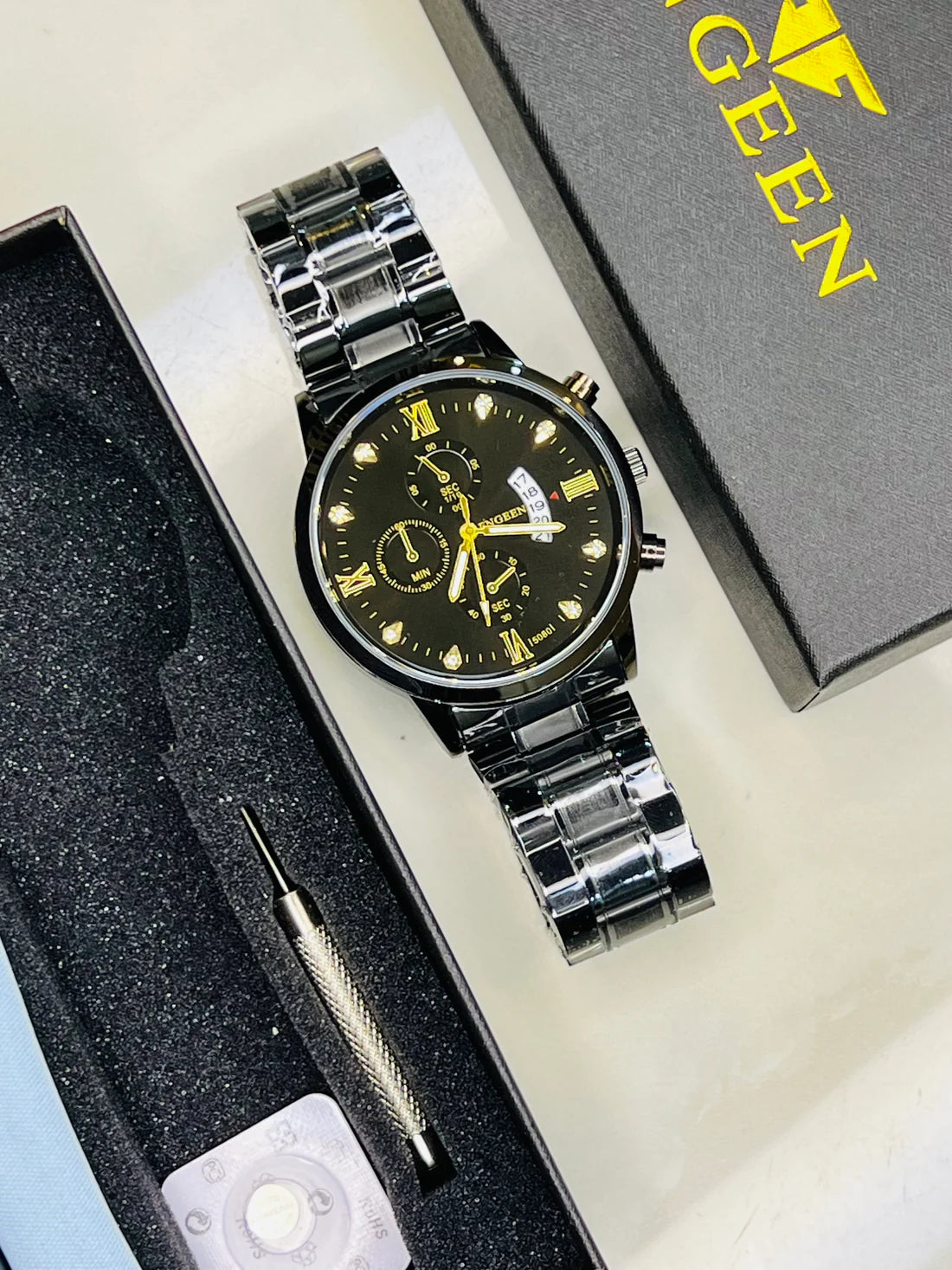 All Black Fngeen Watch