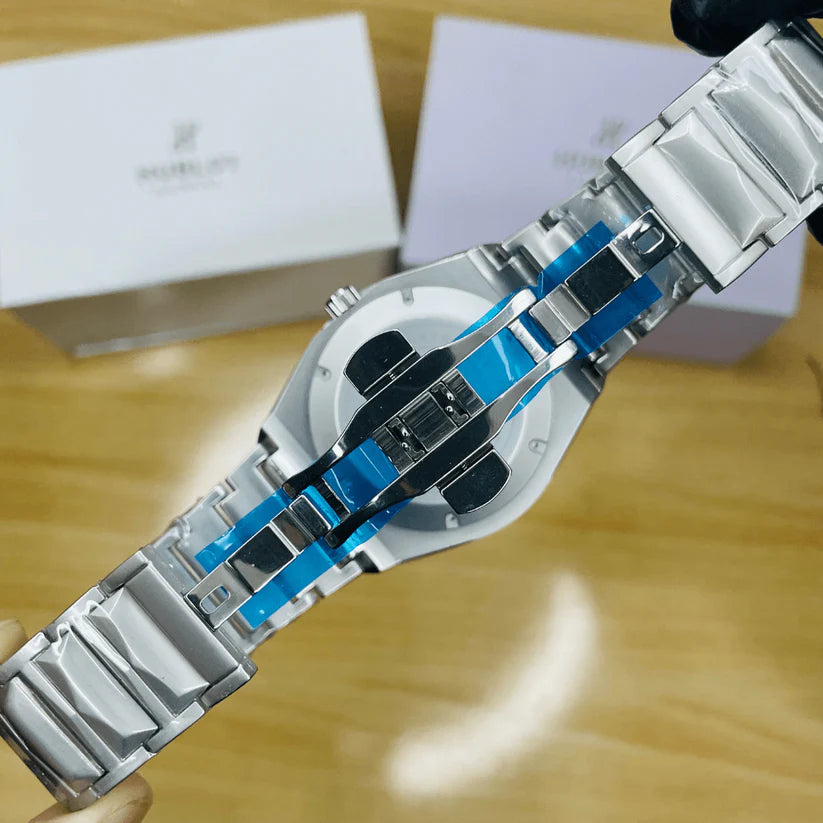 HB Premium Watch - Luxury Diamond Cut Chain