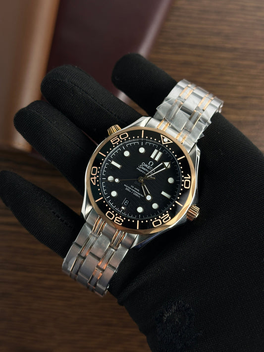 OMGA - Seamaster Navy Blue Gold - AAA Quality