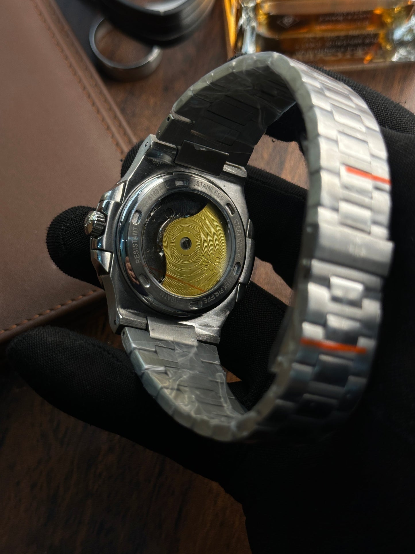 PP - Nautilus Silver Black - AAA Quality