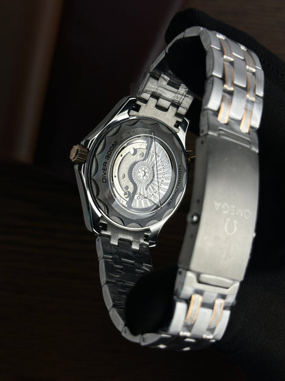 OMGA - Seamaster Navy Blue Gold - AAA Quality