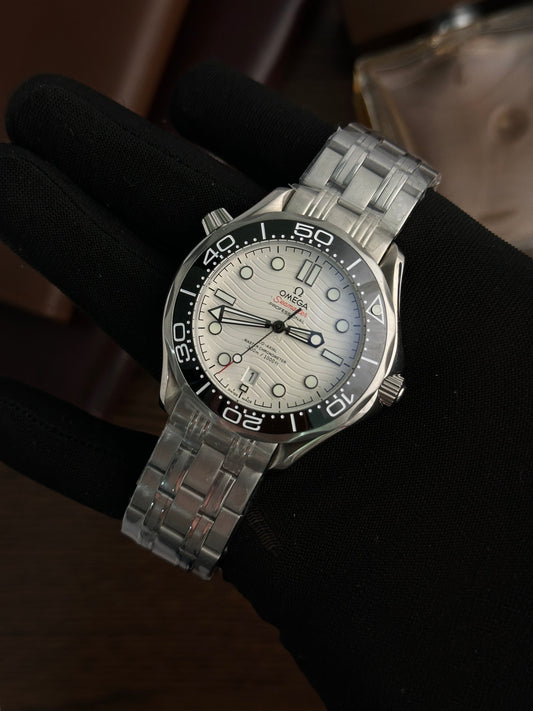 OMGA - Seamaster White - AAA Quality