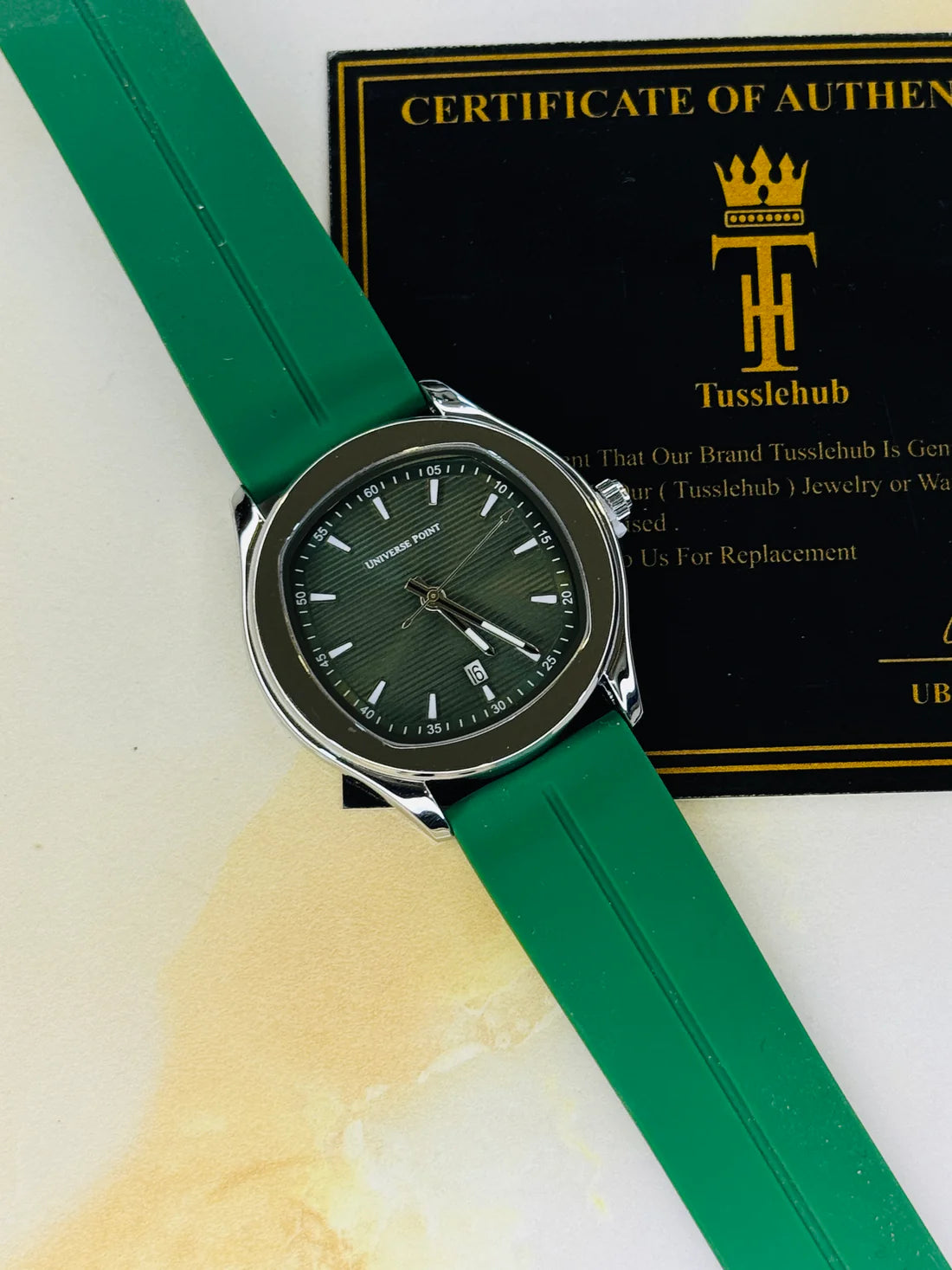 Smexy Forest Green Slim Universe Point Watch