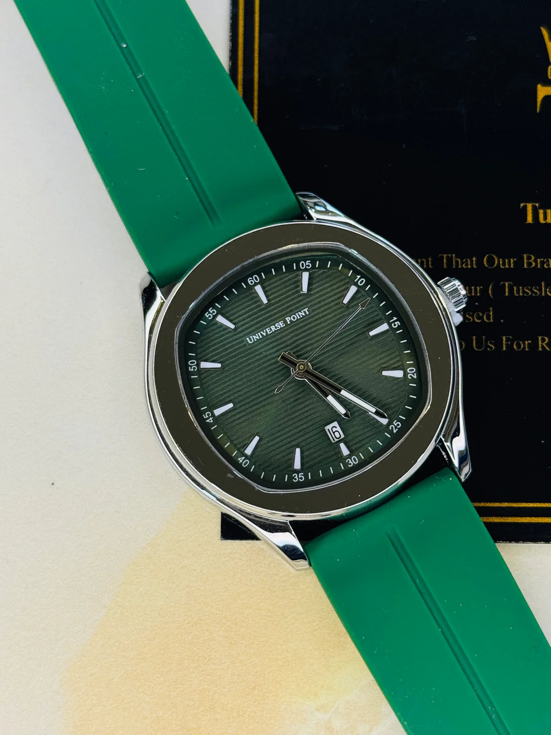 Smexy Forest Green Slim Universe Point Watch