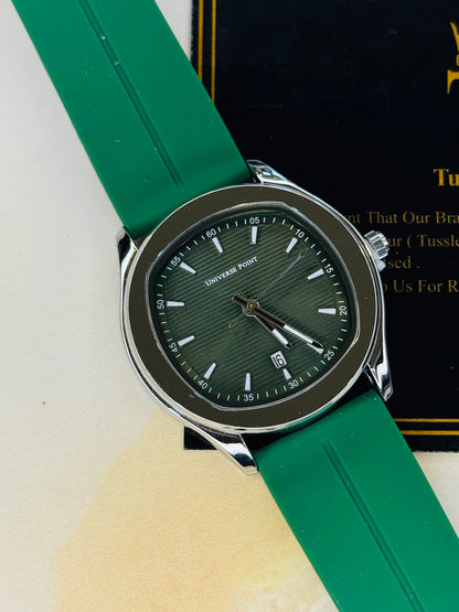 Smexy Forest Green Slim Universe Point Watch