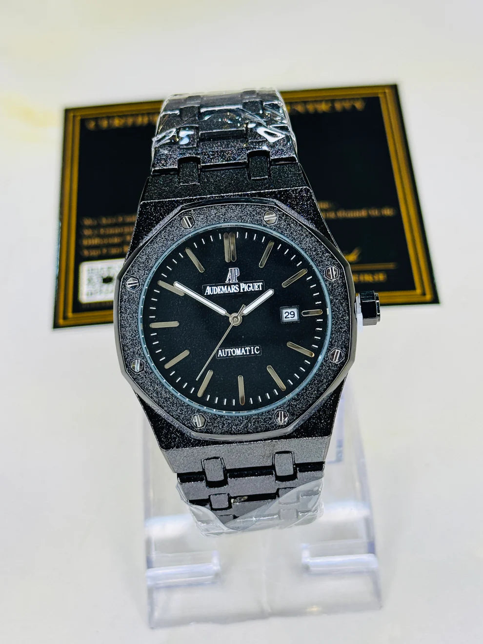 Frosted Black AP Watch