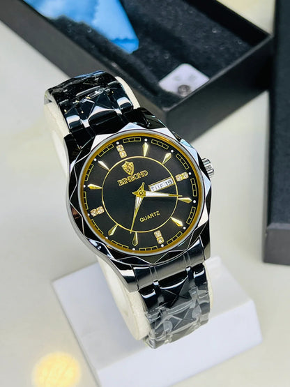 Black Binbond Prism Dial Watch