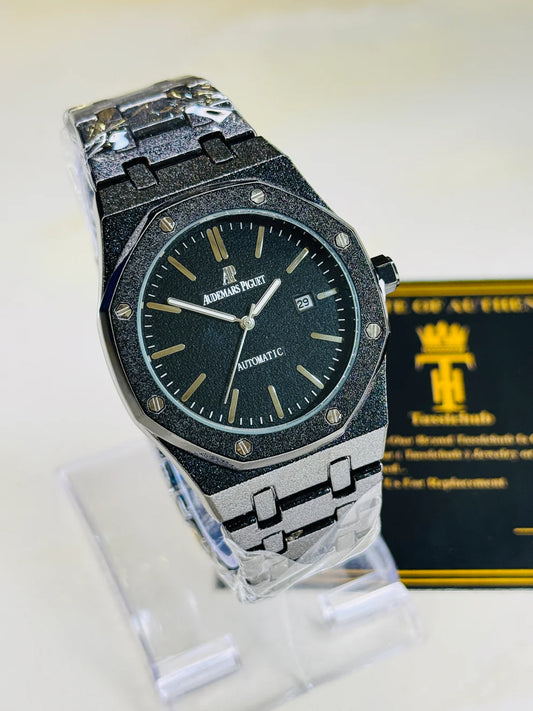 Frosted Black AP Watch