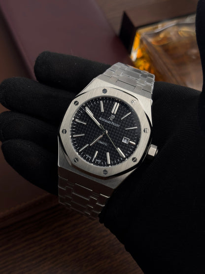 AP - Silver Black Textured - AAA Quality