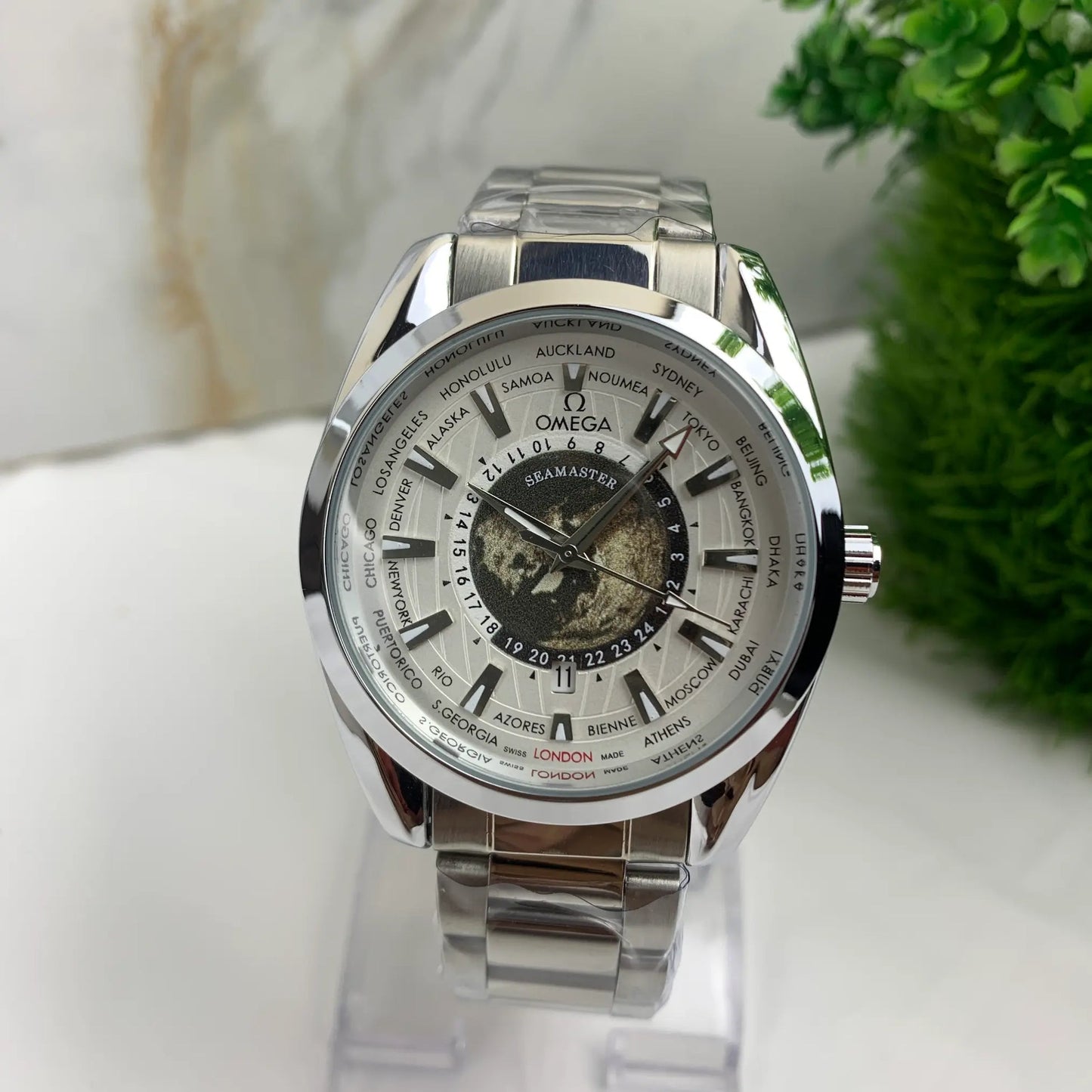 seamaster | SILVER WHITE DIAL