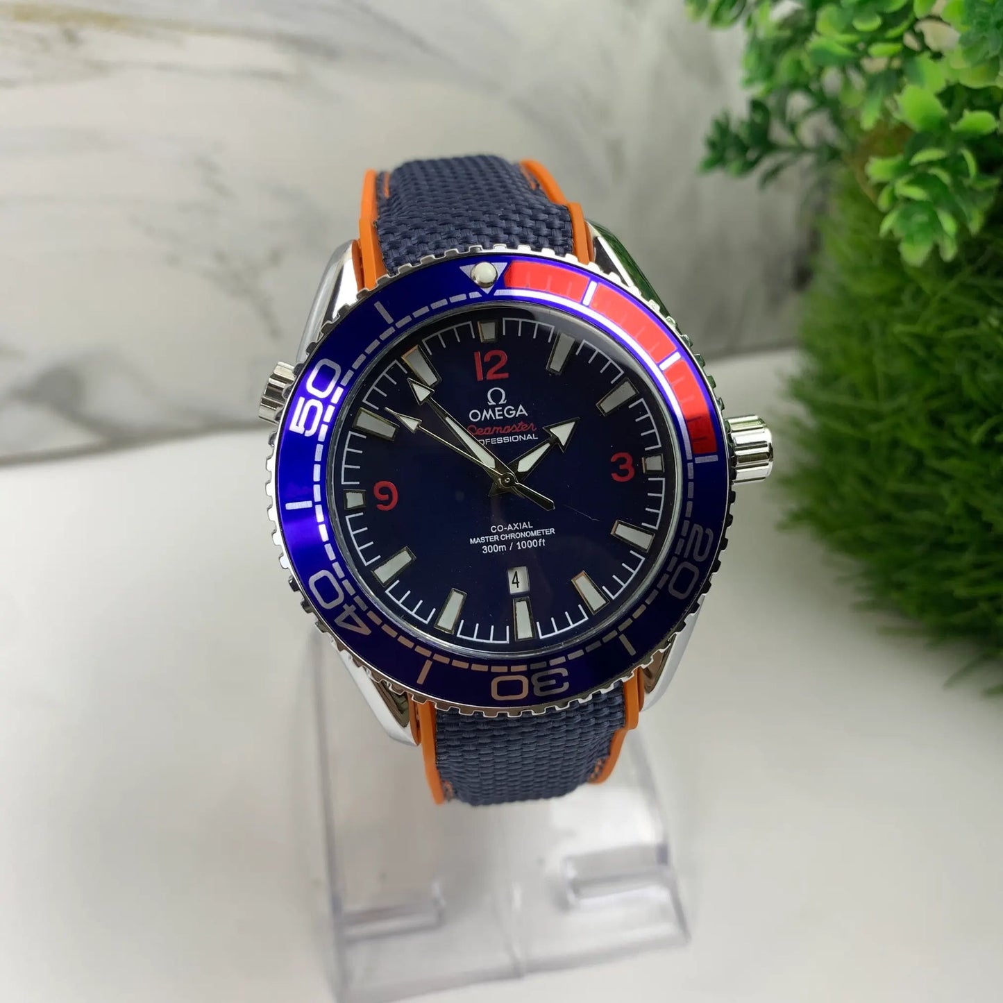 seamaster | BEZEL ROTATING BLUE